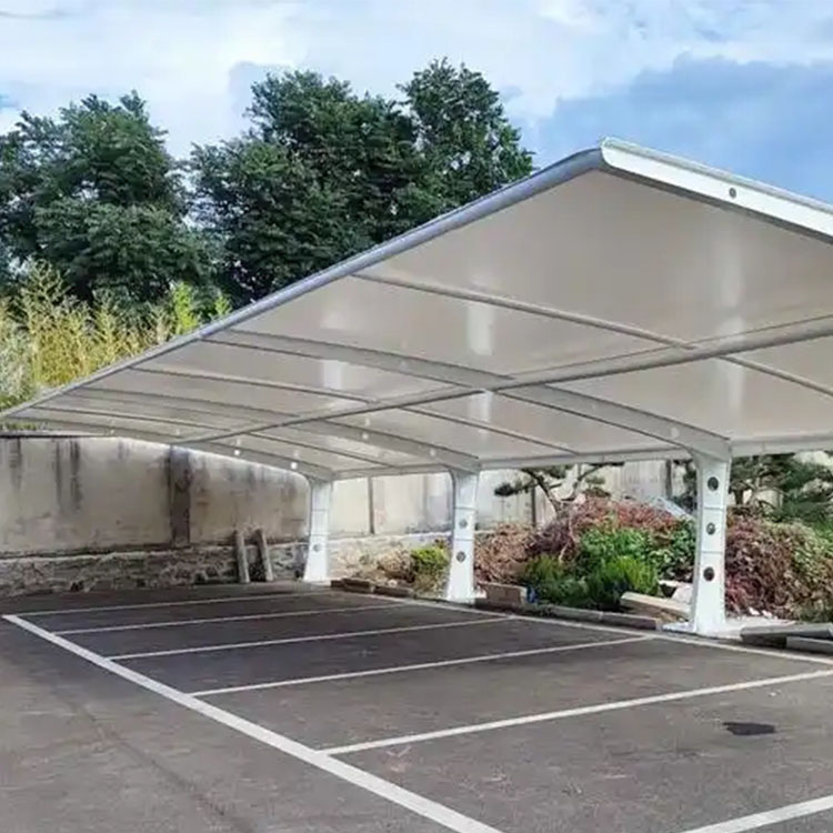 海北膜结构汽车棚