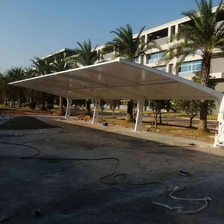 海北膜结构汽车棚